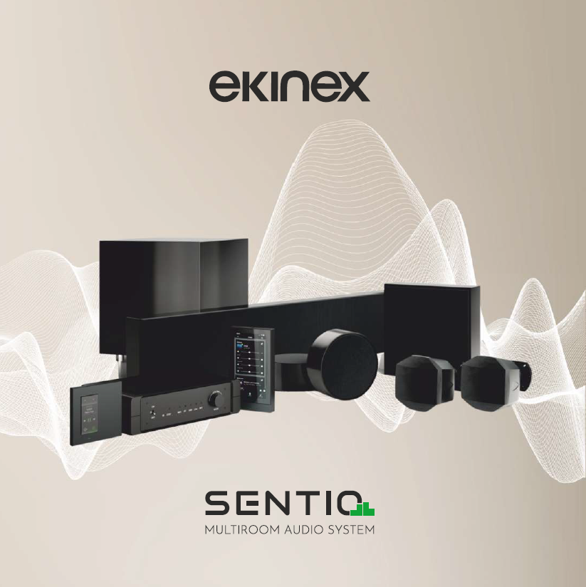 EKINEX Broszura Sentio Multiroom Audio System
